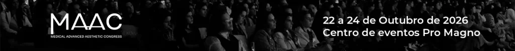 Fismatek Medical no evento MAAC apresentando tecnologias para dermatologia e medicina estética.