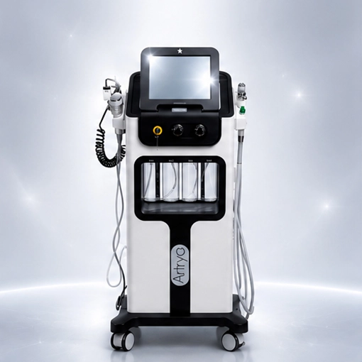 Artrya da Fismatek Medical com plataforma multifuncional para tratamentos faciais e estéticos de alta performance.